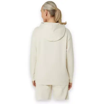 Asics 2032C845 Asics Logo Oth Hoodie Krem Kadın Sweatshirt - Asics (1)
