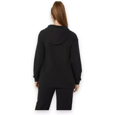 Asics 2032C845 Asics Logo Oth Hoodie Siyah Kadın Sweatshirt - Asics (1)