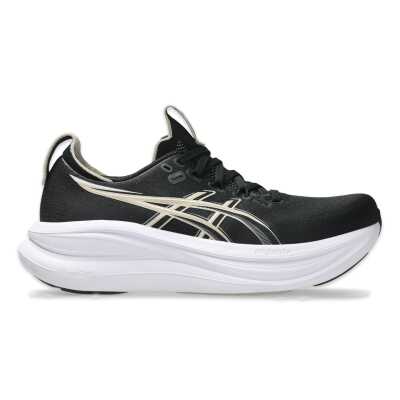 Asics Gel-Nimbus 28 1012B899 Koşu Siyah-Beyaz Kadın Spor Ayakkabı - 1