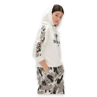 Bad Bear 23.04.12.010 Gwen Hoodie Beyaz Unisex Sweatshirt - Bad Bear (1)