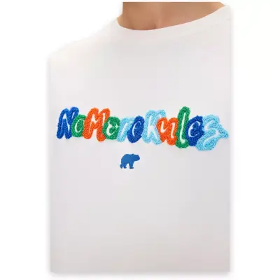 Bad Bear 24.02.12.018 Furry Crewneck Beyaz Unisex Sweatshirt - Bad Bear (1)