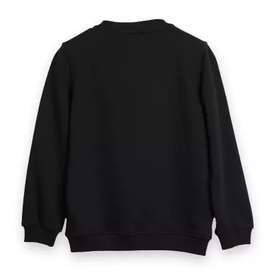 Bad Bear 24.06.12.004 Javed Crewneck Siyah Erkek Çocuk Sweatshirt - Bad Bear (1)