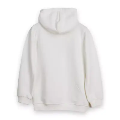 Bad Bear 24.06.12.009 Mono Hoodie Jr Beyaz Erkek Çocuk Sweatshirt - Bad Bear (1)