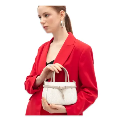 Benetton Bnt_1858 15X20X8 El Beyaz Kadın Çanta - benetton (1)