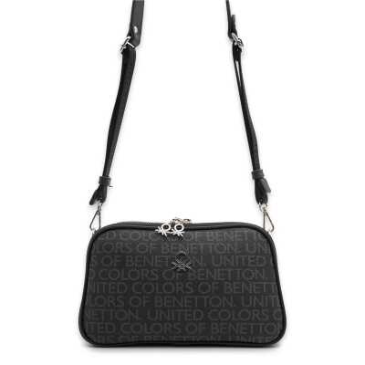 Benetton Bnt_1894 17X27X9 Çapraz Siyah Kadın Çanta - 1