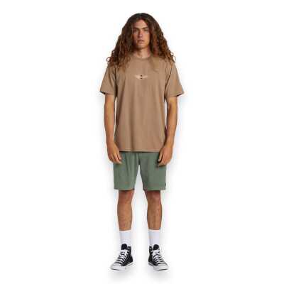 Billabong Abyzt02266 Tall Tale Tees Kahverengi Erkek T-Shirt - 7