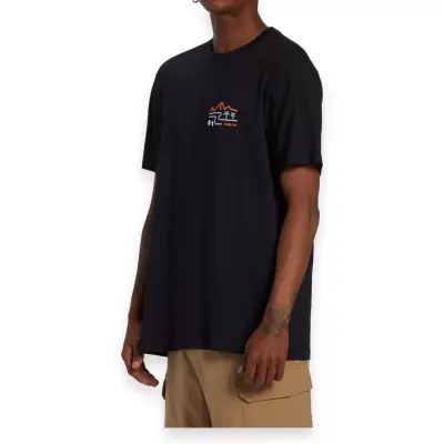 Billabong Abyzt02304 Panorama Ss Siyah Erkek T-Shirt - 2