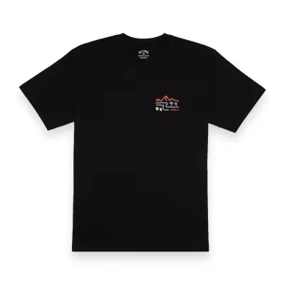 Billabong Abyzt02304 Panorama Ss Siyah Erkek T-Shirt - 5