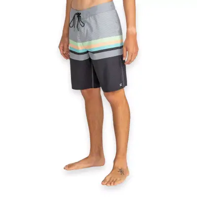 Billabong Ebybs00114 All Htr Stripesog Çok Renkli Erkek Şort - Billabong (1)
