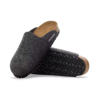 Birkenstock Amsterdam-Z Bs Önü Kapali Antrasit Kadın Terlik - 5