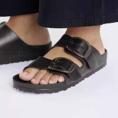 Birkenstock Arizona Eva Big Buckle Siyah Kadın Terlik - 4