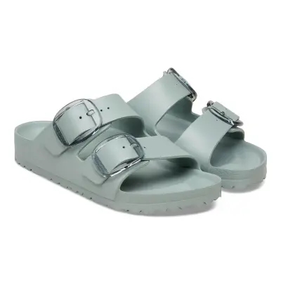 Birkenstock Arizona Eva Big Buckle Yeşil Kadın Terlik - 2
