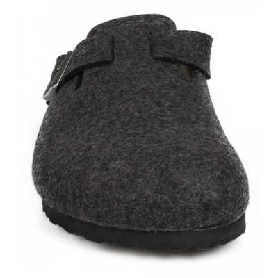Birkenstock Boston-Bs-M Önü Kapali Füme Erkek Terlik - 3