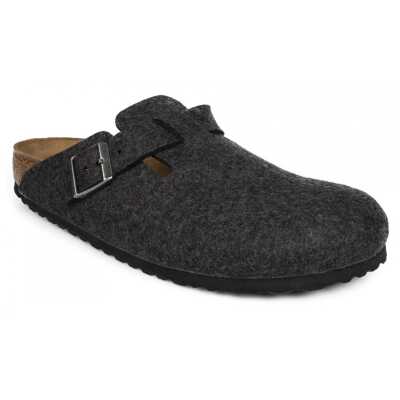 Birkenstock Boston-Bs-M Önü Kapali Füme Erkek Terlik - 6