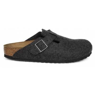 Birkenstock Boston-Bs-M Önü Kapali Füme Erkek Terlik - 7