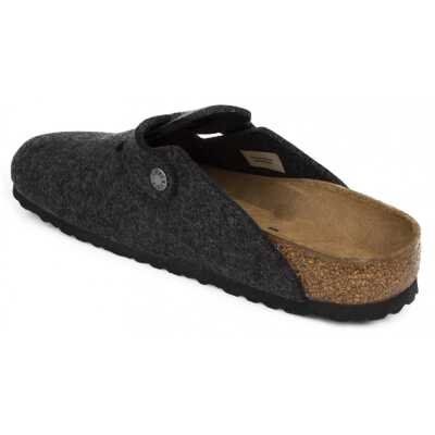 Birkenstock Boston-Bs-M Önü Kapali Füme Erkek Terlik - 9