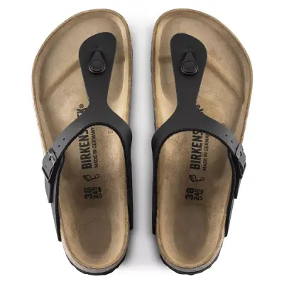 Birkenstock Gizeh Bf Bs Parmak Arası Siyah Erkek Terlik - 3