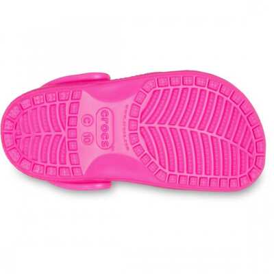 Crocs 206990 K Classic Clog T Fuşya Çocuk Terlik - 5