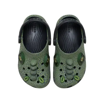 Crocs 211372 Classic Iam Scary Dino Clog T Siyah Çocuk Terlik - 3