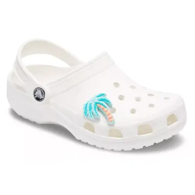 Crocs Jibbits Mavi Palm Tree Terlik Süsü - Crocs (1)