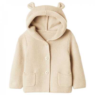 Gap 535304 V-Sh Garter Swtr Hirka Bej Çocuk Ceket - GAP