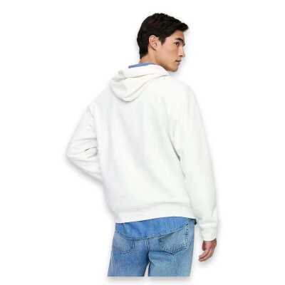 Gap 674148 V-Heritage Logo Po Snl Sweat Açık Gri Erkek Sweatshirt - 2
