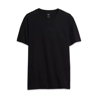 Gap 799323 V-Frch Mini Logo Tee New T Siyah Erkek T-Shirt - 5