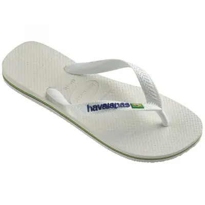 Havaianas 4110850 Brasil Logo Parmak Arası Beyaz Unisex Terlik - 2