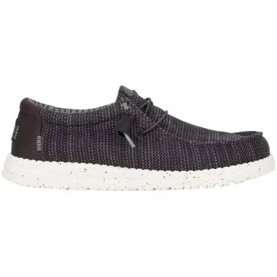 Hey Dude 41898 Wally Stretch Sox Siyah Erkek Ayakkabı 