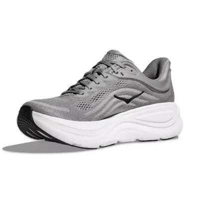 Hoka 1162011 M Bondi 9 Koşu Gri-Siyah Spor Ayakkabı - 2