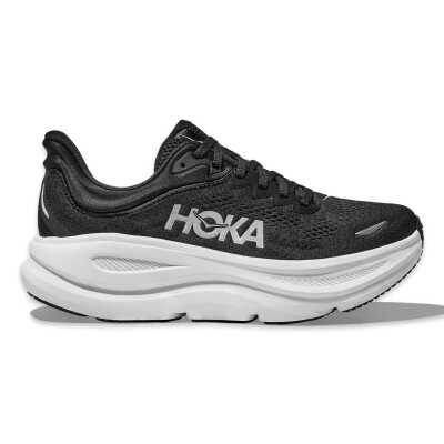 Hoka 1162011 M Bondi 9 Koşu Siyah-Beyaz Erkek Spor Ayakkabı 