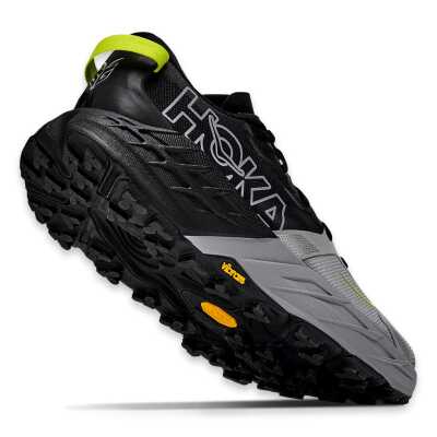 Hoka 1171928 Speedgoat 7 Koşu Gri-Siyah Erkek Spor Ayakkabı - 5