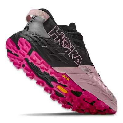Hoka 1171929 Speedgoat 7 Koşu Siyah-Lila Kadın Spor Ayakkabı - 5