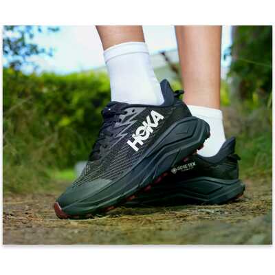 Hoka 1171959 G Challenger 8 Gtx Koşu Siyah-Mor Kadın Spor Ayakkabı - 3