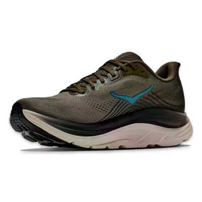 Hoka 1176572 M Clifton 11 Koşu Haki Erkek Spor Ayakkabı - 2