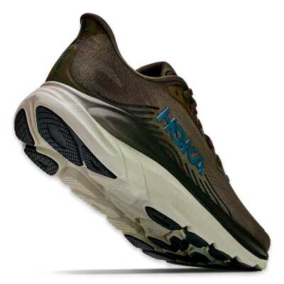 Hoka 1176572 M Clifton 11 Koşu Haki Erkek Spor Ayakkabı - 5