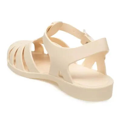 Igor S10259 Biarritz Mate Krem Kadın Sandalet - 4