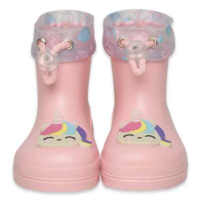 Igor W10359 Mendi Unicornio Yağmur Gül Kurusu Çocuk Çizme - İgor