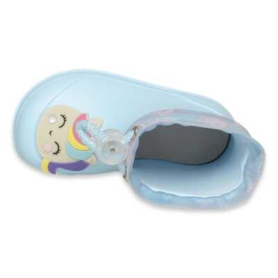 Igor W10359 Mendi Unicornio Yağmur Mavi Çocuk Çizme - 3