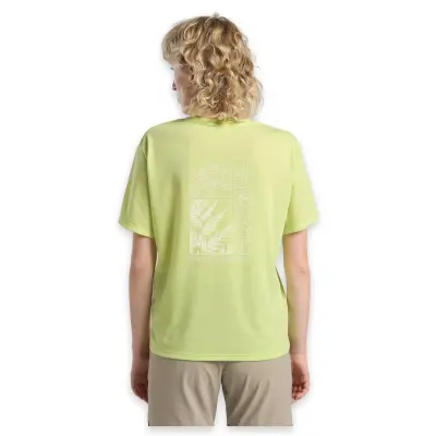 Jack Wolfskin A63953 Vonnan Graphic T W Açık Yeşil Kadın T-Shirt - Jack Wolfskin (1)
