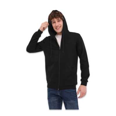 Kinetix 5W Mb Sn387 Fz Hd 5Pr Sweat Siyah Erkek Sweat - Kinetix (1)