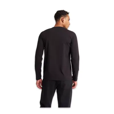 Lescon 25S-1236-25N Uzun Kol T Siyah Erkek T-Shirt - Lescon (1)