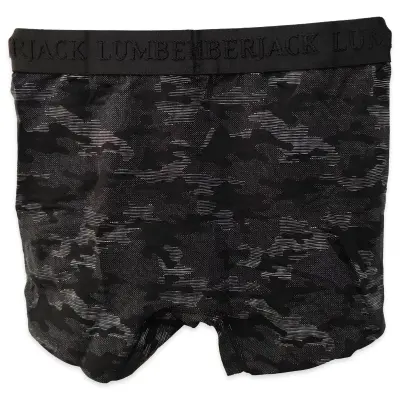 Lumberjack 4M Mb Gabriel-C 130Bx07 4Fx Boxer Siyah Erkek Iç Giyim - Lumberjack (1)