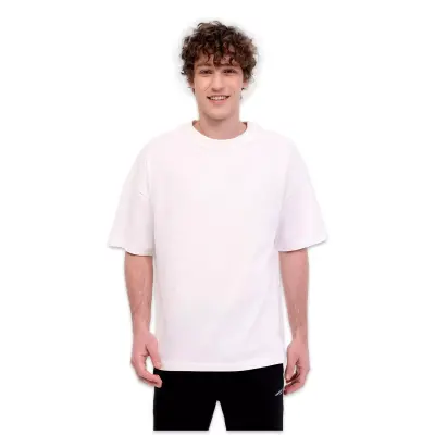 Lumberjack 5M Mb Ros 11Hs113 5Fx Kırık Beyaz Erkek T-Shirt 