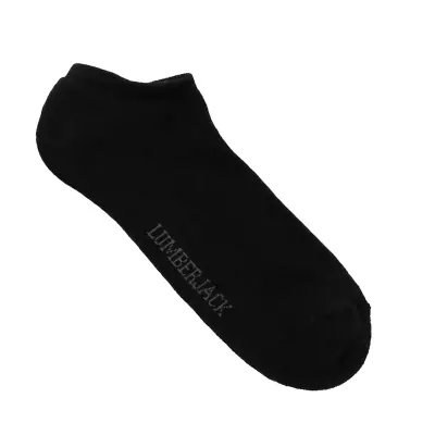 Lumberjack 5W Mb Daniel 3Lu 32Ptk1 5Pr Patik Çorap Siyah Unisex Çorap - Lumberjack (1)