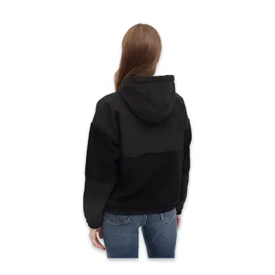 Lumberjack 5W Wl 6Laya 6Hk100 5Pr Half Full Zip Siyah Kadın Sweatshirt - 2
