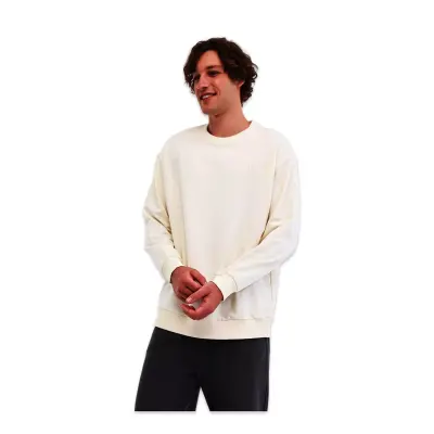 Lumberjack Sn75 Bsc C Neck Sw 3Pr Sweat Krem Erkek Sweatshirt 