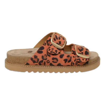 Mammamia D25Yt-1445 Günlük Leopar Kadın Terlik - Mammamia (1)
