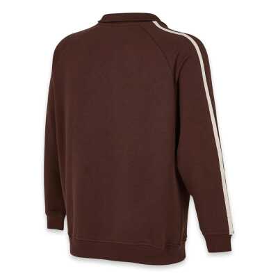 New Balance Mnc3608 Nb Lifestyle Men Half Zip Kahverengi Erkek Sweatshirt - 2