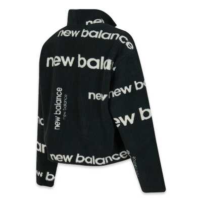 New Balance Wnc3623 Nb Lifestyle Women Half Zip Siyah Kadın Sweatshirt - 2